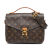 Louis Vuitton B Louis Vuitton Brown Monogram Canvas Canvas Monogram Pochette Metis France