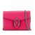 Gucci B Gucci Pink Hot Pink Calf Leather Mini Dionysus Wallet on Chain Italy