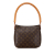 Louis Vuitton B Louis Vuitton Brown Monogram Canvas Canvas Monogram Looping MM France