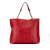 Gucci B Gucci Red Calf Leather Apollo Tote Italy