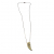 Pascale Monvoisin 9k rose gold pendant necklace