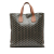 Goyard AB Goyard Black Coated Canvas Fabric Goyardine Voltaire III France