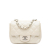 Chanel B Chanel White Caviar Leather Leather Mini Square Classic Caviar Single Flap Italy