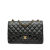 Chanel B Chanel Black Lambskin Leather Leather Jumbo Classic Lambskin Double Flap Italy