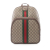 Gucci AB Gucci Brown Coated Canvas Fabric Medium GG Supreme Ophidia Backpack Italy