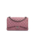 Chanel AB Chanel Pink Rose Gold Caviar Leather Leather Jumbo Classic Caviar Double Flap France