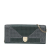 Christian Dior AB Dior Green Dark Green Satin Fabric Studded Microcannage Diorama Clutch with Chain Italy