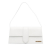 Jacquemus AB Jacquemus White Calf Leather skin Le Bambino Long Shoulder Bag Italy