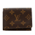 Louis Vuitton AB Louis Vuitton Brown Monogram Canvas Canvas Monogram Card Case Spain