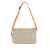 Celine B Celine Brown Light Beige Suede Leather C Macadam Double Zip Crossbody Italy