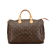 Louis Vuitton B Louis Vuitton Brown Monogram Canvas Canvas Monogram Speedy 35 France