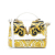 Versace B Versace Gold Calf Leather Baroque Virtus Satchel Italy