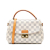 Louis Vuitton AB Louis Vuitton White Damier Canvas Canvas Damier Azur Croisette France