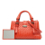 Bottega Veneta B Bottega Veneta Orange Dark Orange Nappa Leather Leather Mini Nappa Intrecciato Roma Satchel Italy