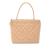 Chanel AB Chanel Brown Nude Caviar Leather Leather Caviar Medallion Tote Italy