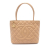 Chanel AB Chanel Brown Beige Caviar Leather Leather Caviar Medallion Tote Italy