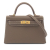 Hermès AB Hermès Brown Taupe Calf Leather Mini Epsom Kelly Sellier II 20 France