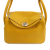 Hermès B Hermès Yellow Calf Leather Evercolor Lindy 26 France