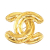 Chanel AB Chanel Gold Gold Plated Metal CC Brooch France