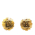 Chanel B Chanel Gold Gold Plated Metal CC Clip On Earrings France