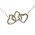 Tiffany & Co Tiffany Silver Elsa Peretti Sterling Silver Triple Heart Pendant Necklace Spain