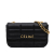 Celine B Celine Black Calf Leather Monochrome Shoulder Bag Italy