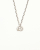 Gucci Interlocking G Silver Necklace