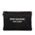 Saint Laurent B Saint Laurent Black Canvas Fabric Rive Gauche Clutch Italy