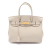 Hermès A Hermès Gray Light Gray Calf Leather Togo Birkin Retourne 30 France