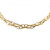 Christian Dior B Dior Gold Gold Plated Metal Double Chain Necklace Italy