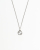 Gucci Interlocking G Arabesque Silver Necklace