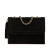 Chanel B Chanel Black Suede Leather Quilted Tassel Flap Italy