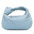 Bottega Veneta AB Bottega Veneta Blue Light Blue Nappa Leather Leather Mini Nappa Intrecciato Jodie Italy