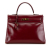 Hermès B Hermès Red Bordeaux Calf Leather Box Kelly Retourne 35 France