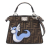 Fendi AB Fendi Brown Canvas Fabric FRGMT x Pokemon Petite Zucca Peekaboo ISeeU Satchel Italy