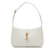 Saint Laurent AB Saint Laurent White Calf Leather Le 5 a 7 Bag Italy