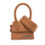 Jacquemus B Jacquemus Brown Calf Leather Le Chiquito Mini Bag Italy