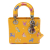 Christian Dior AB Dior Yellow Calf Leather Small skin Pixel Zodiac Lady Dior Italy