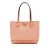 Gucci AB Gucci Pink Canvas Fabric Small GG Ophidia Tote Italy