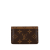 Louis Vuitton B Louis Vuitton Brown Monogram Canvas Canvas Monogram Reverse Card Holder France