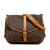 Louis Vuitton B Louis Vuitton Brown Monogram Canvas Canvas Monogram Saumur 35 France