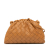 Bottega Veneta B Bottega Veneta Brown Caramel Lambskin Leather Leather Intrecciato The Mini Pouch Italy