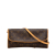 Louis Vuitton B Louis Vuitton Brown Monogram Canvas Canvas Monogram Pochette Twin GM Spain