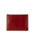 Loewe AB LOEWE Red Dark Red with Blue Calf Leather Bicolor Anagram Clutch Spain