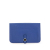 Hermès B Hermès Blue Dark Blue Calf Leather Togo Dogon Duo Wallet France