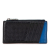 Bottega Veneta B Bottega Veneta Black Calf Leather Intrecciato Zippered Card Case Italy