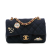 Chanel B Chanel Blue Navy Cotton Fabric Mini Rectangular Classic Jersey Sailor Single Flap Italy