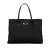 Fendi B Fendi Black Canvas Fabric Zucchino Handbag Italy