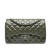 Chanel B Chanel Green Olive Green Patent Leather Leather Jumbo Classic Patent Double Flap Italy