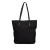 Salvatore Ferragamo B Ferragamo Black Canvas Fabric Gancini Tote Italy